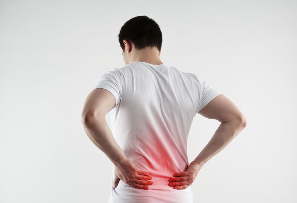 болки в гърба в лумбалната област